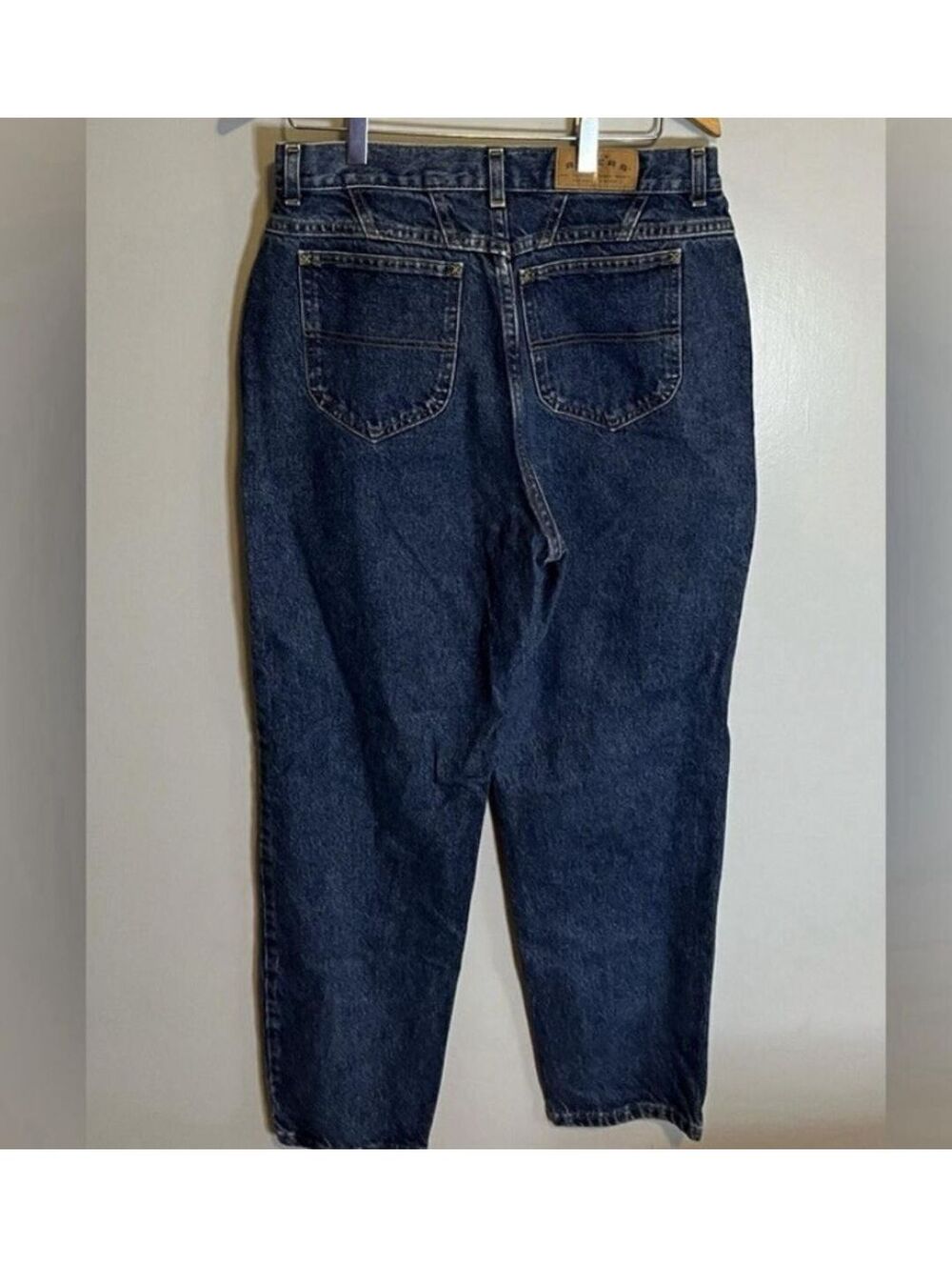 Lee Riders Blue Straight Leg 32x29 Vintage 90s High Waisted Mom Jeans Cotton